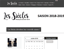 Tablet Screenshot of lessiecles.com